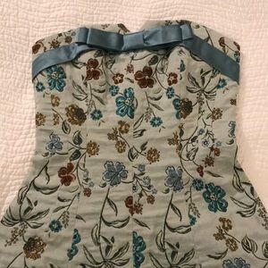 Betsey Johnson Blue “upholstery” dress